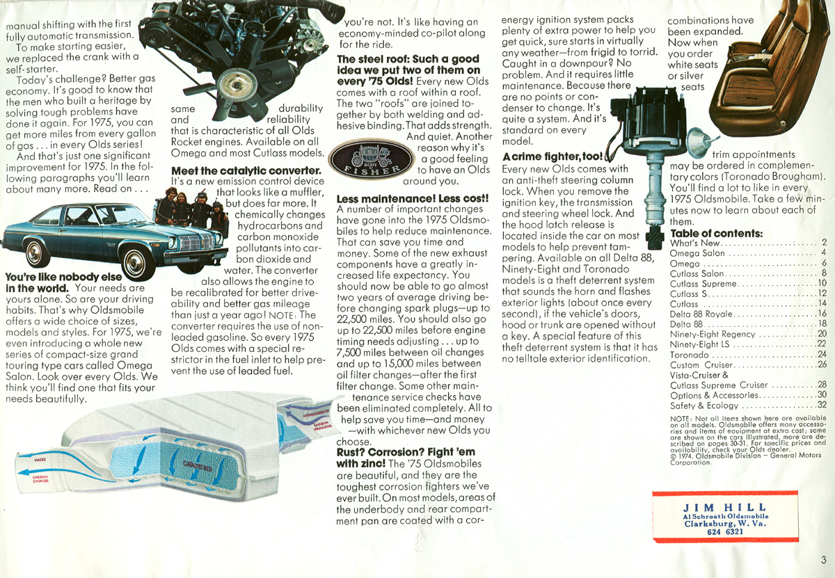 1975 Oldsmobile Full-Line Brochure Page 24